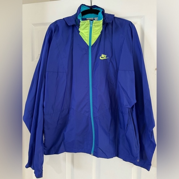 Vintage Nike 90s Windbreaker Activewear Workout Jacket, Excellent Condition - Picture 2 of 8